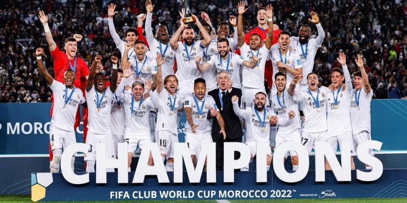 Real Madrid - Đội bóng giành nhiều cúp vô địch World Cup CLB