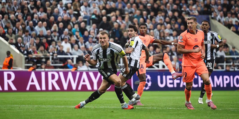 Dự kiến đội hình xuất phát thi đấu Newcastle vs Barcelona